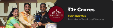 Hari Karthik - Madrassi Weaves - Scaled to ₹1+ Crore Revenue